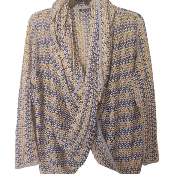 Nic+Zoe cowl scarf sweater - Picture 4 of 8